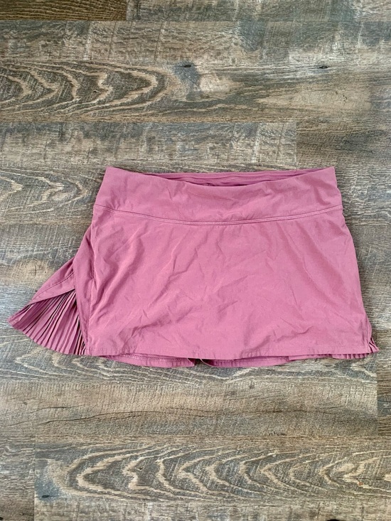lululemon athletica Dresses & Skirts - Lululemon Mauve Pleated Athletic Skort